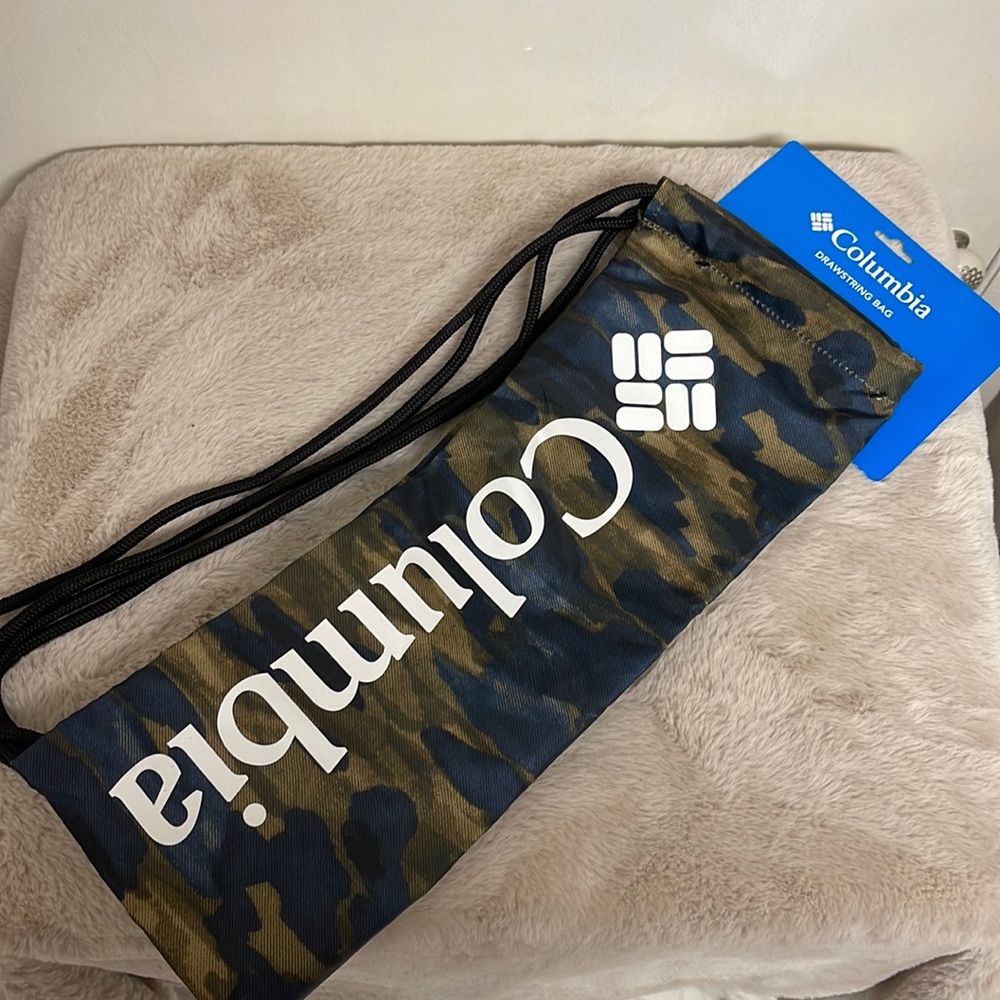 NWT Columbia drawstring bag